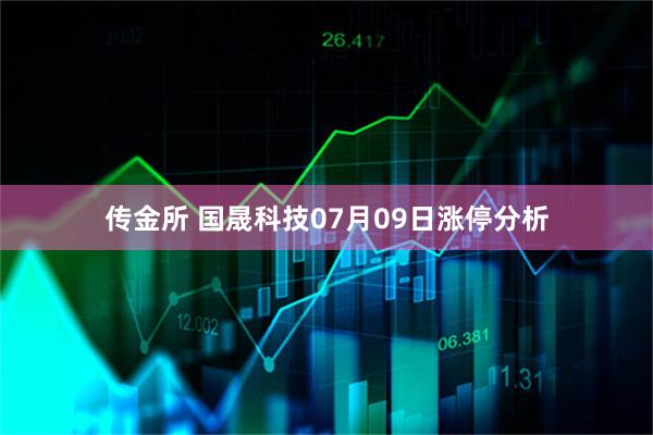 传金所 国晟科技07月09日涨停分析
